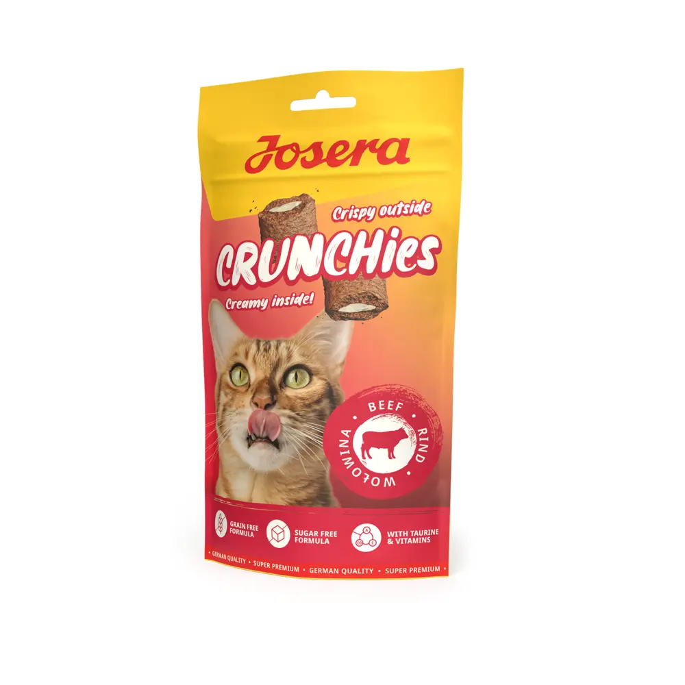 تشویقی گربه جوسرا کرانچیز گوشت گاو - Josera Crunchies Beef