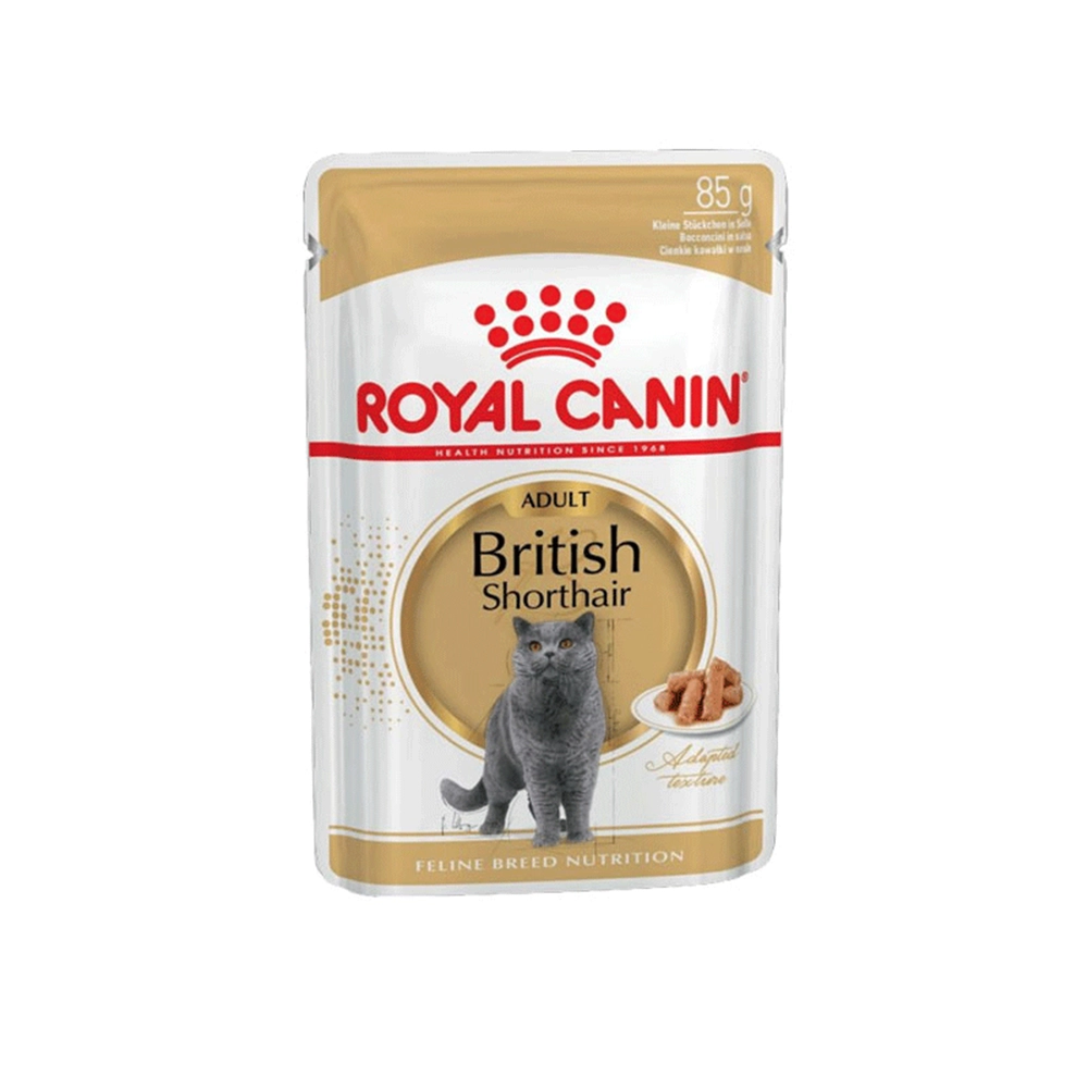 پوچ گربه رویال کنین بریتیش ادالت - Royal Canin British Adult