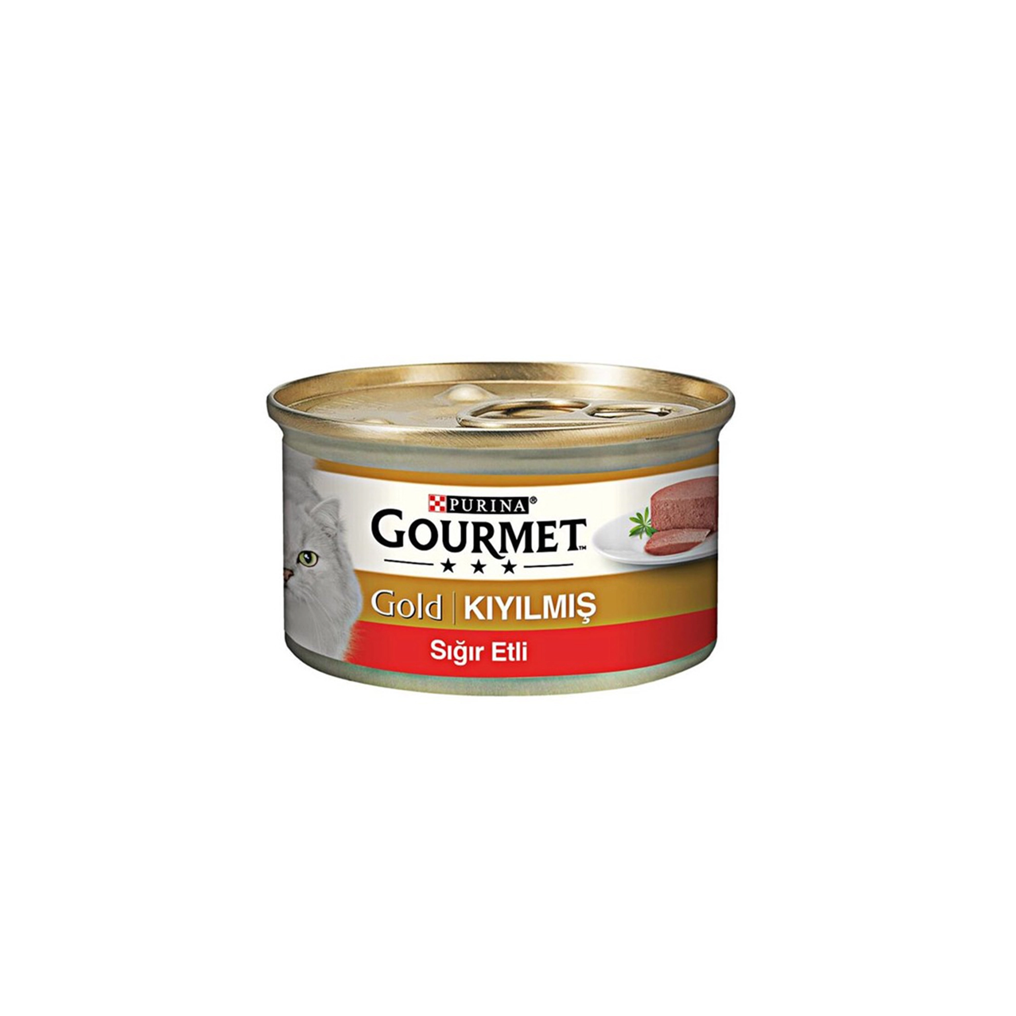 کنسرو گربه پورینا گورمت گوشت گاو - Purina Gourmet Beef