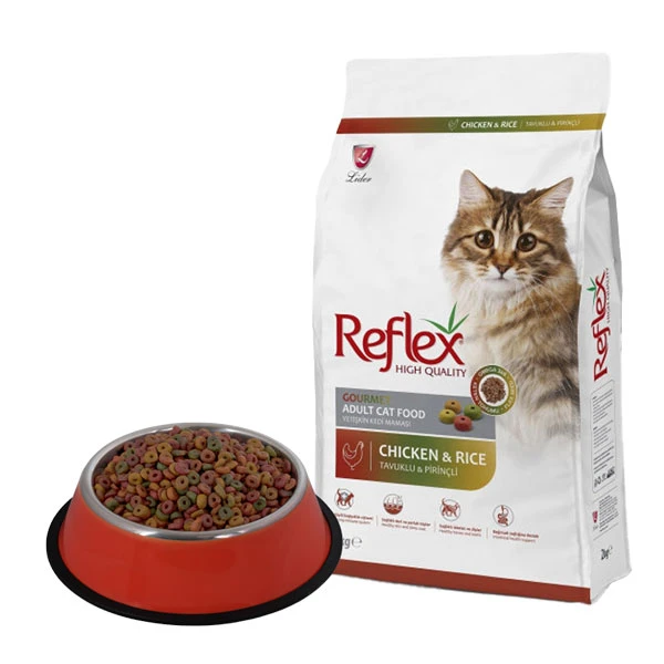 غذای خشک گربه رفلکس مولتی کالر - Reflex Adult Multicolor