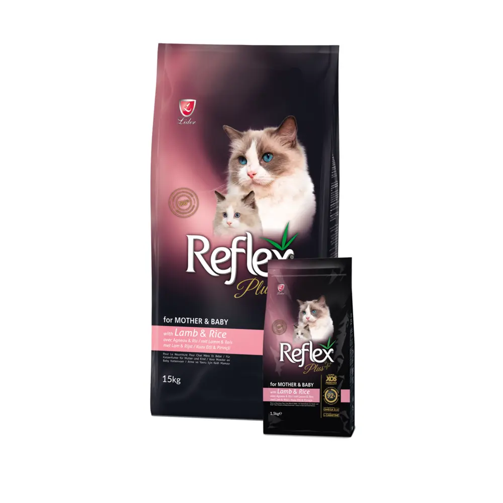 غذای خشک مادر و بچه گربه رفلکس پلاس - Reflex Plus Mother and Baby